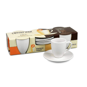 Espresso Doppio Cups - Set of 4